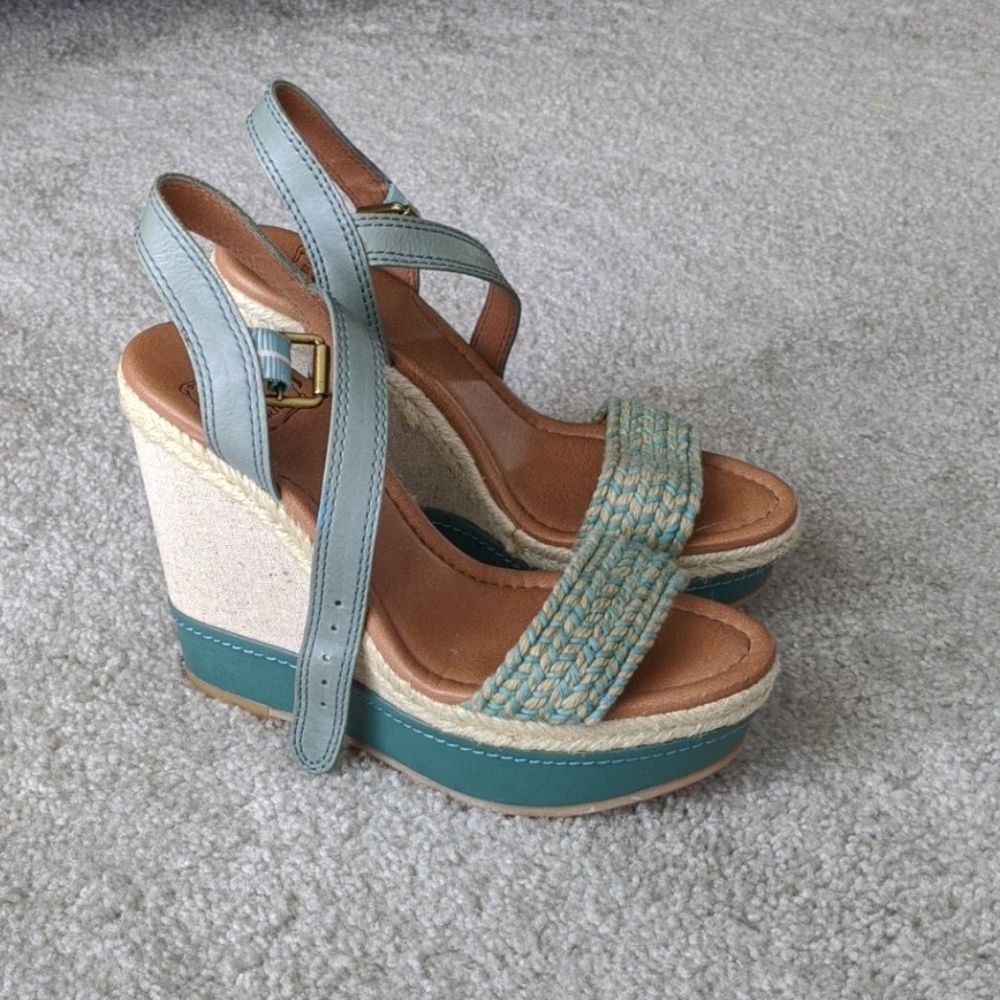 Lucky Brand Espadrille Platform Wedges